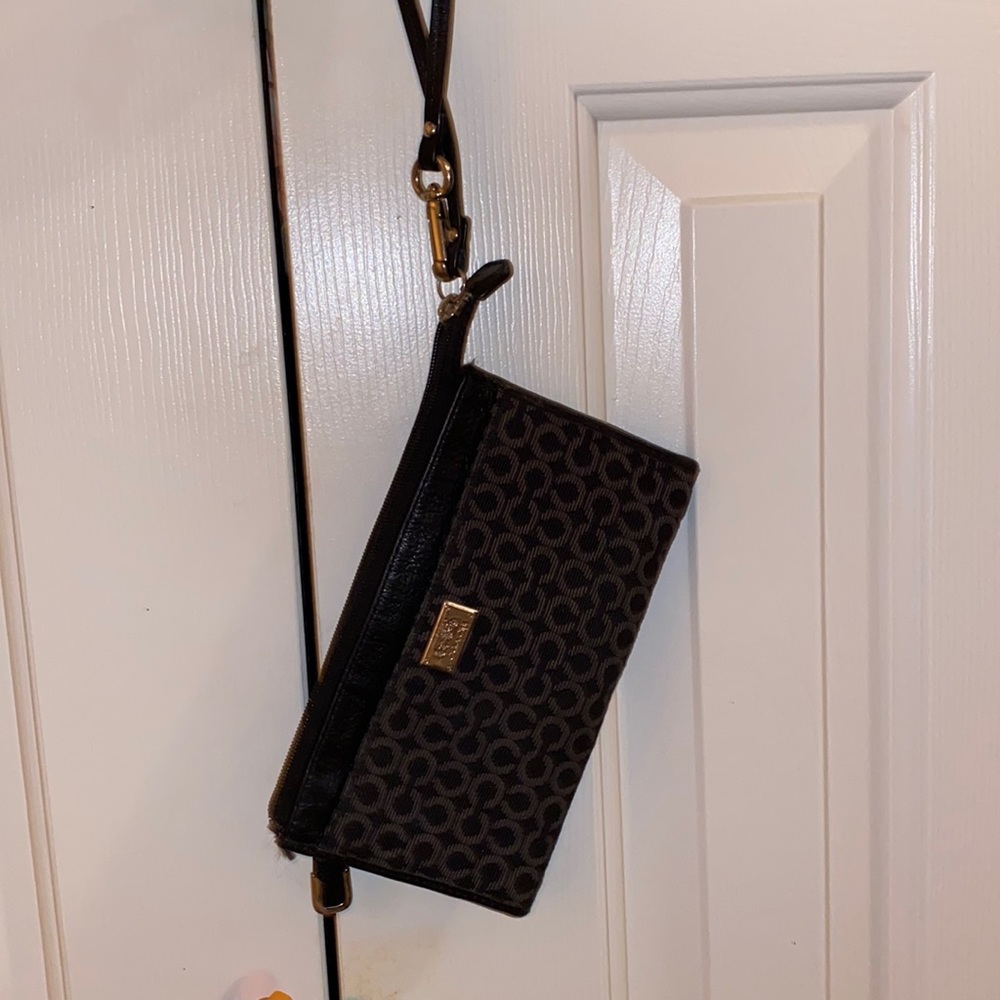 Black authentic Coach wallet